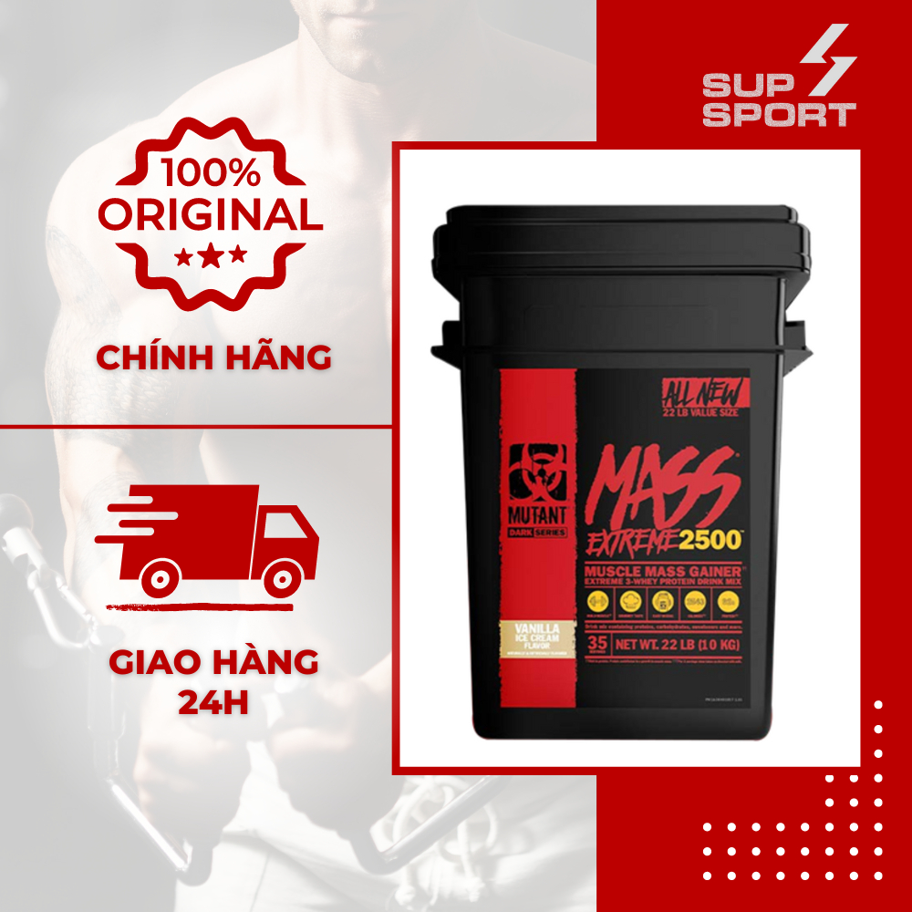 Sữa Tăng Cân Mutant Mass ExTreme 2500 – Thùng 22Lbs 10Kg | Shopee Việt Nam