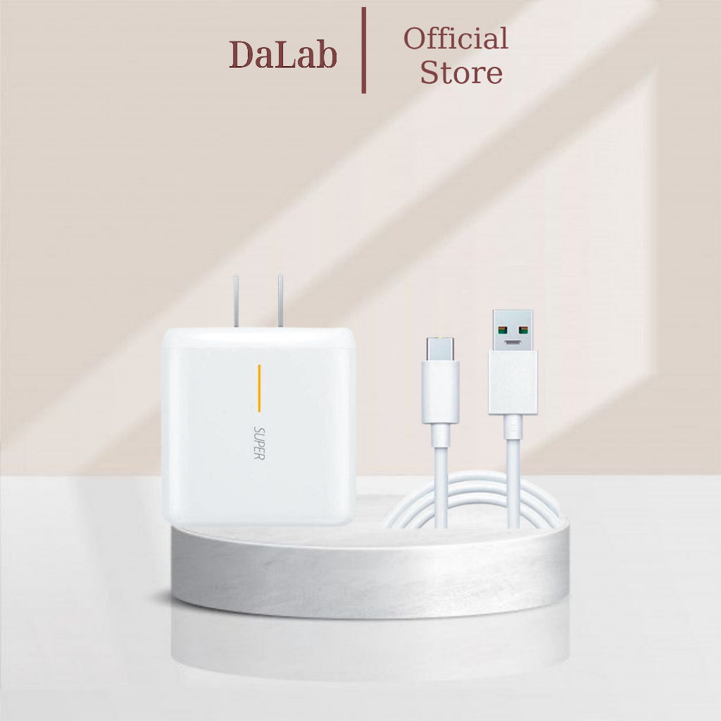 Dây Cáp Sạc Và Cục Củ Sạc Nhanh Oppo Super VOOC Type C 65W Dùng Cho ...