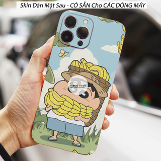Tấm dán Skin Mặt Sau Shin Chuối FULL VIỀN 14 pro max , 13 pro max ,12 pro max , 11 pro max , xs max - FukiShop