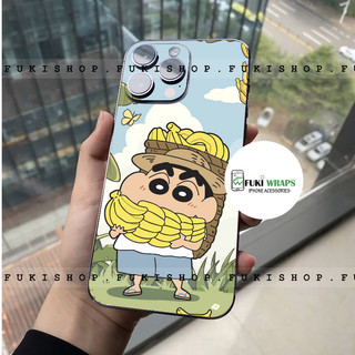 Tấm dán Skin Mặt Sau Shin Chuối FULL VIỀN 14 pro max , 13 pro max ,12 pro max , 11 pro max , xs max - FukiShop