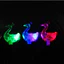 Set 2 cái đèn LED đeo ngón tay hình con công độc đáo (giao màu ngẫu nhiên)