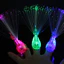 Set 2 cái đèn LED đeo ngón tay hình con công độc đáo (giao màu ngẫu nhiên)