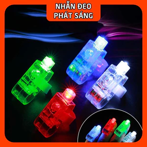 Combo 5 cái đèn LED đeo ngón tay phát sáng độc đáo