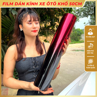 Film cách nhiệt chống nắng ngày hè cho ô tô xe tải, khổ 50cm dán 2 bên cửa