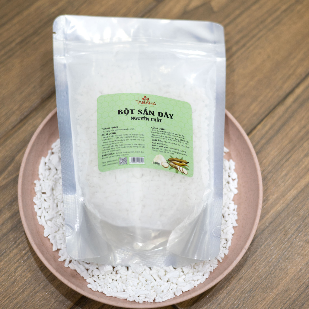 Ảnh Bột sắn dây Tabaha 300g nguyên chất thanh nhiệt 1
