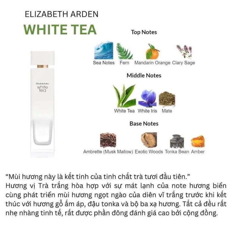 [10ML] - NƯỚC HOA ELIZABETH ARDEN WHITE TEA