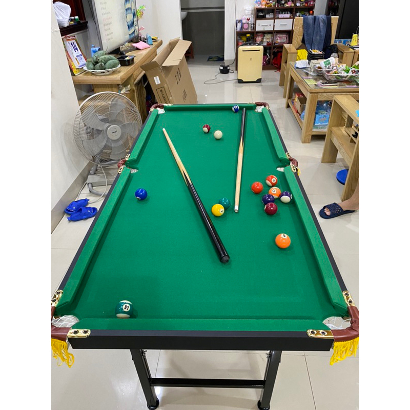 Bàn bi a mini cỡ lớn chiều dài 1.4m nỉ cao cấp Bộ bi chất lượng tiêu ...