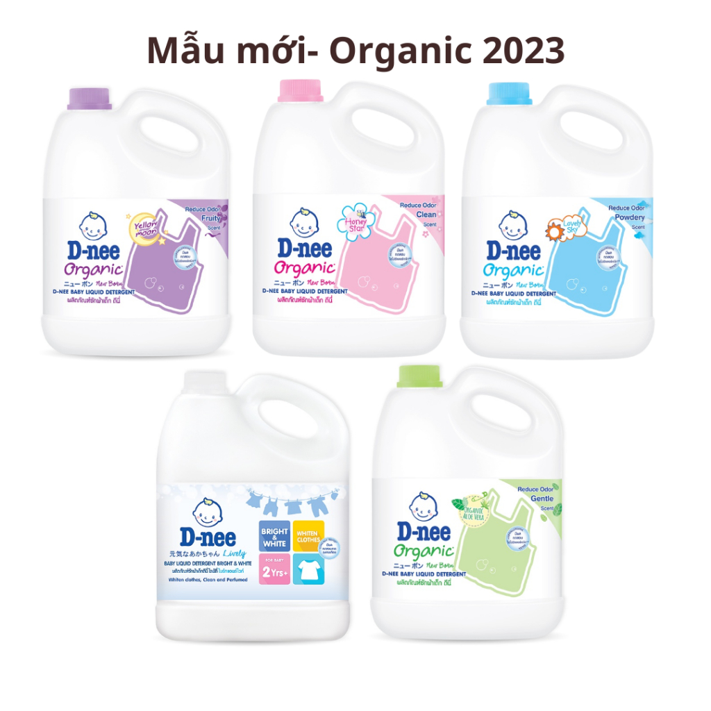 Nước Giặt Dnee Thái Chính Hãng Tem Đại Thịnh 3000ml | Shopee Việt Nam