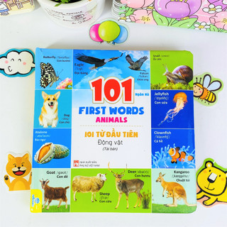 Sách - 101 First Words - 101 Từ đầu tiên - Song ngữ Anh - Việt - ndbooks