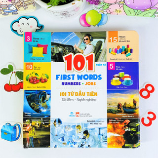 Sách - 101 First Words - 101 Từ đầu tiên - Song ngữ Anh - Việt - ndbooks