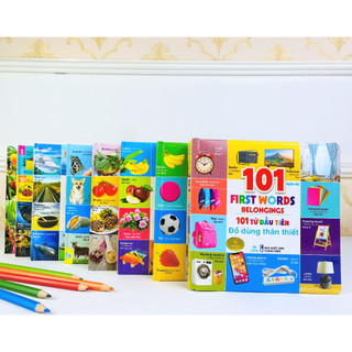 Sách - 101 First Words - 101 Từ đầu tiên - Song ngữ Anh - Việt - ndbooks