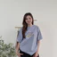 Áo thun form rộng YUSTUDIO 3158, áo thun chất cotton khô basic unisex nữ mẫu chữ If ToDay Was