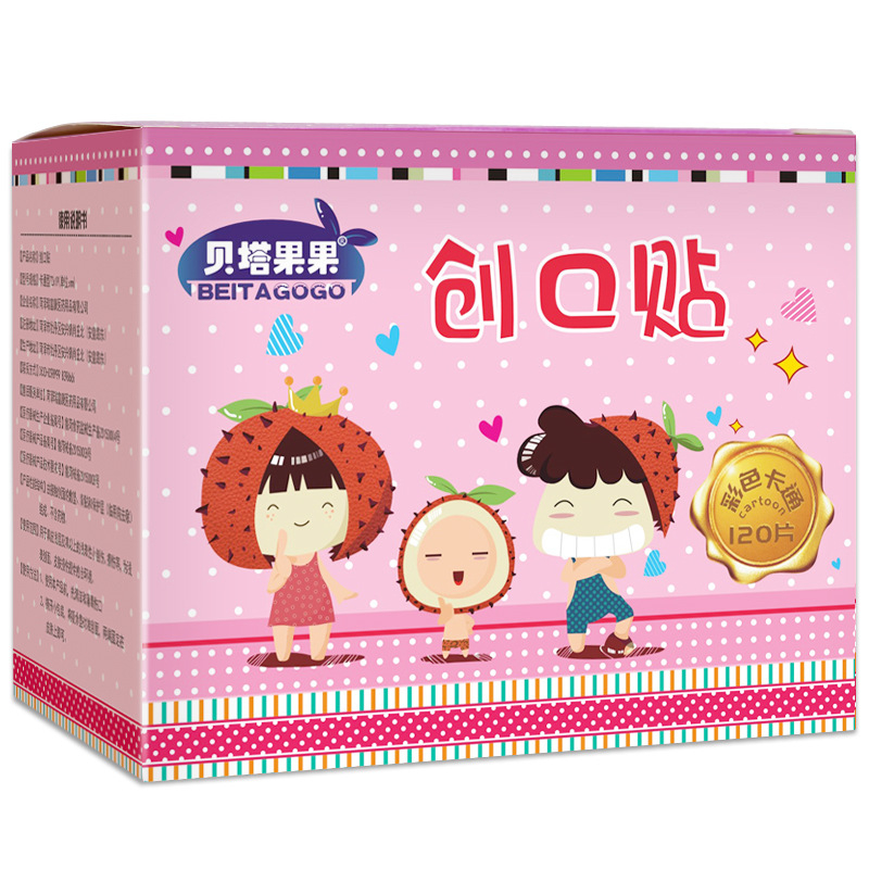 Hộp 120 Miếng Băng Y Tế URGO Hoạt Hình Dễ Thương - Băng Cá Nhân Tránh Nhiễm Trùng An Toàn Tiện Lợi - HỘP HỒNG LOẠI 1 XỊN