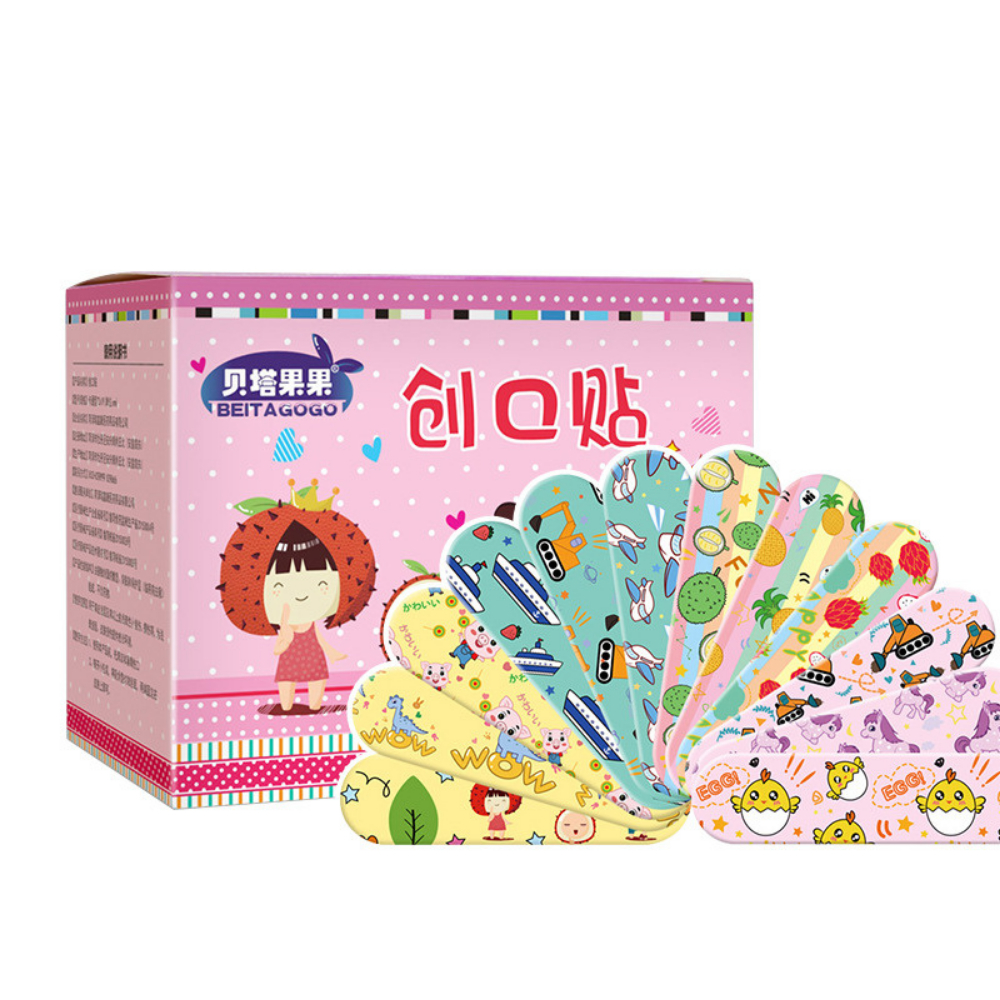Hộp Băng Y Tế URGO Hoạt Hình Dễ Thương - Băng Cá Nhân Tránh Nhiễm Trùng An Toàn Tiện Lợi - URGO TRẺ EM HỘP HỒNG LOẠI 1