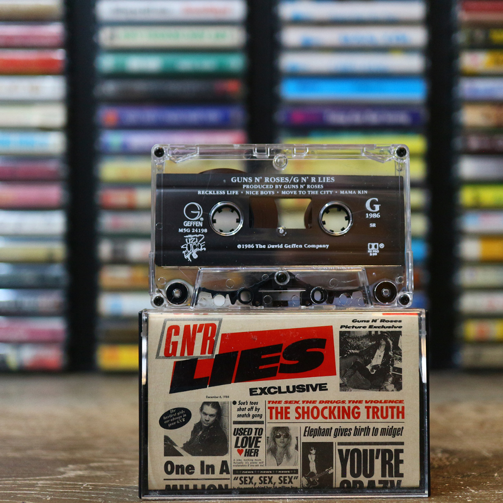 Băng Cassette Tape Gốc Hard Rock Guns N Roses G N R Lies 1988 Shopee Việt Nam 1422