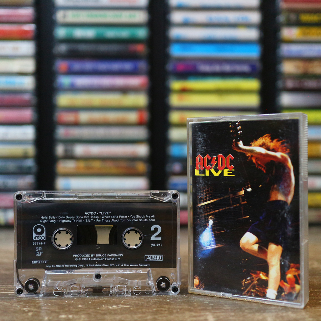 Băng Cassette Tape Gốc | Hard Rock | AC/DC – Live (1992) | Shopee Việt Nam