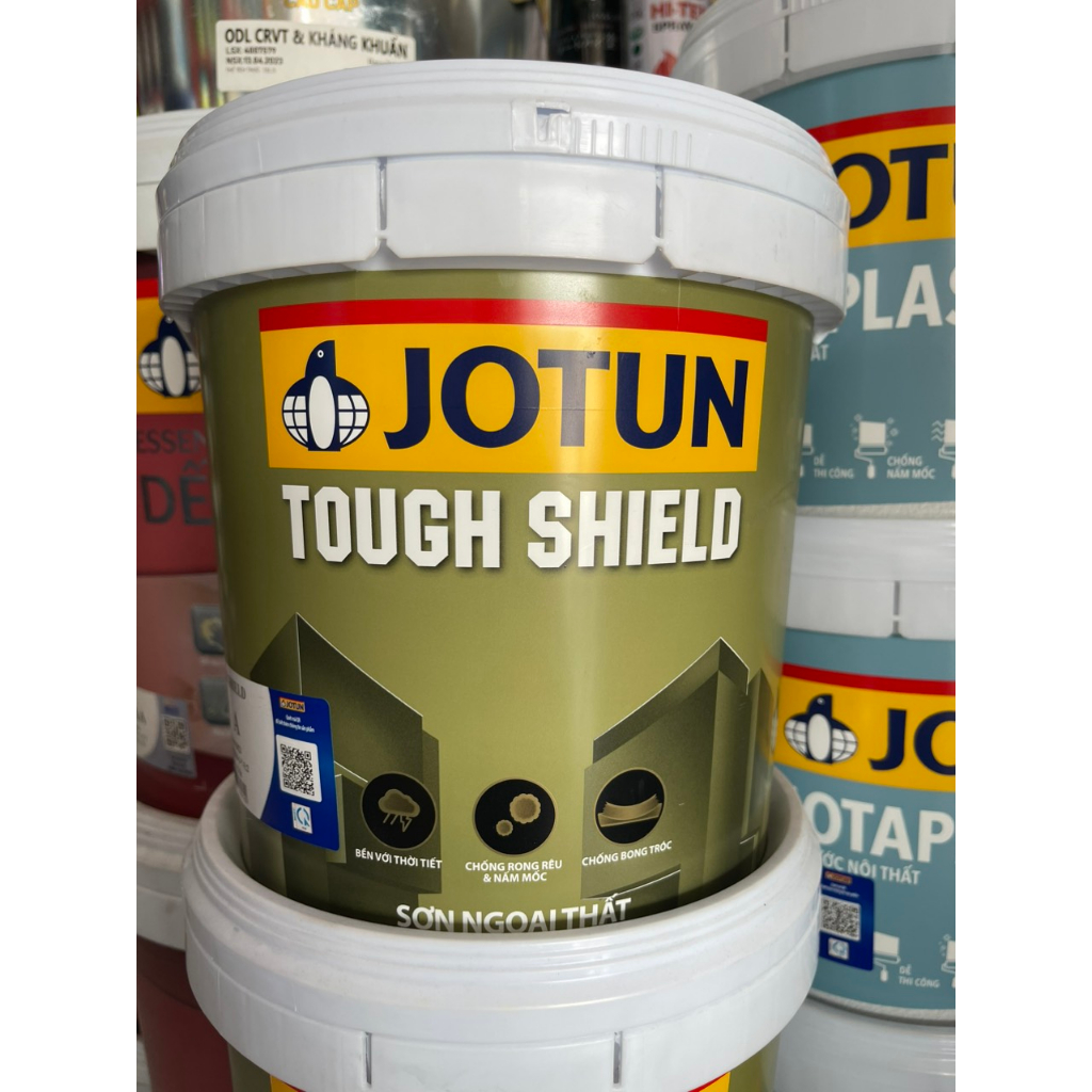 Product image Sơn Jotun Tough Shield ngoại thất (5lít). Chống rong rêu & nấm mốc, dễ thi công. 1