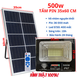 Ảnh 4 – Đèn Năng Lượng Mặt Trời, Đèn pha năng lượng mặt trời sân vườn 100w, 200w,500w,,800w, 1000w Vỏ nhôm BH 2 NĂM