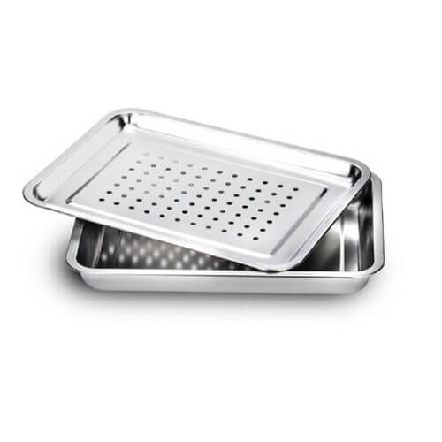 Khay úp ly inox, khay trà inox cao cấp không rỉ sét nhiều kích cỡ dễ sử ...
