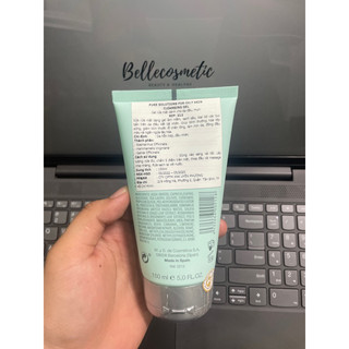 Pure Solutions Cleansing Gel 150ml - Gel Rửa Mặt Cho Da Dầu Mụn Bruno Vassari
