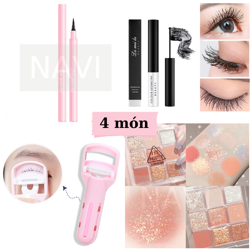 Bộ trang điểm 13 món đầy đủ đồ makeup trang điểm cơ bản bộ makeup cá ...