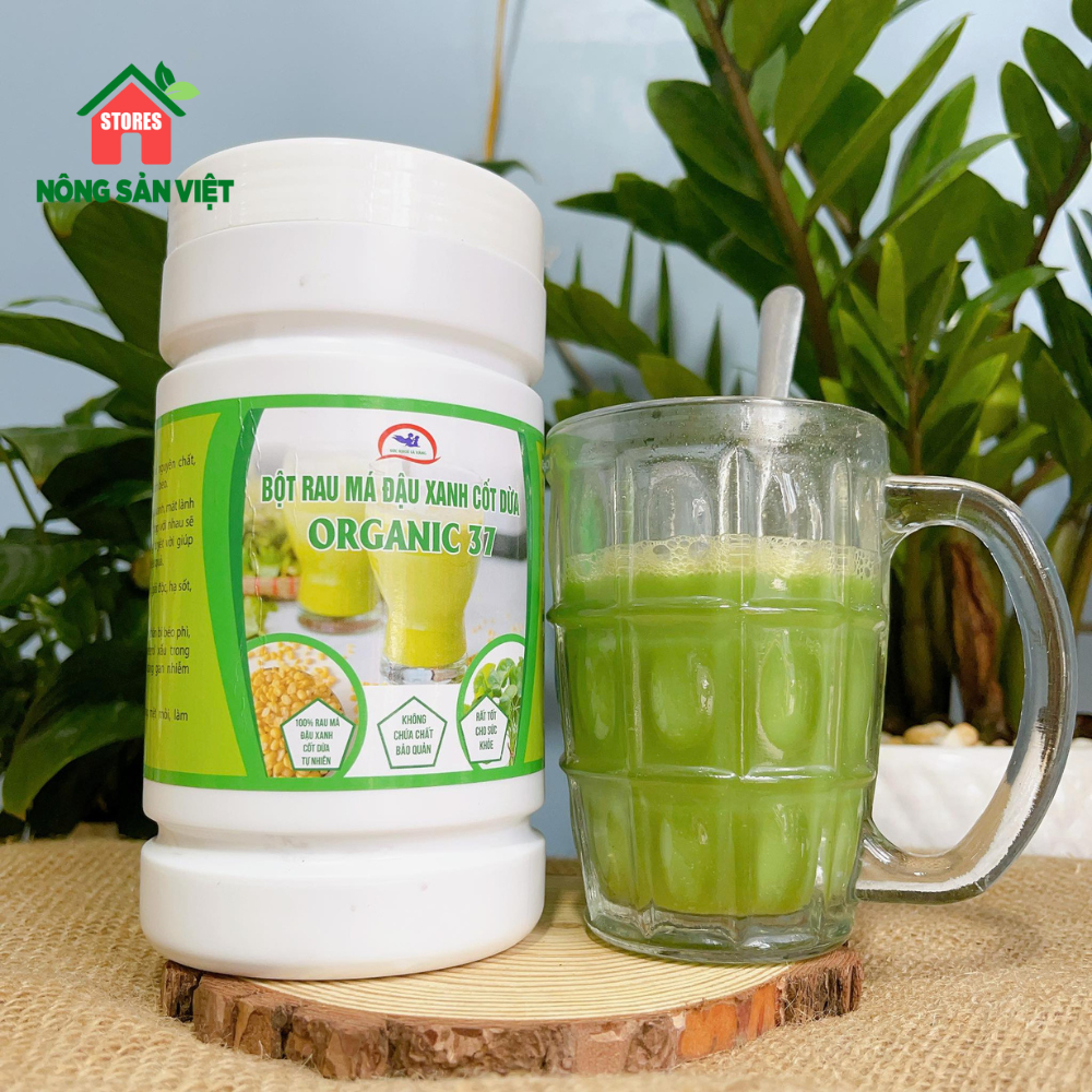 Bột Rau Má Đậu Xanh Cốt Dừa Hộp 500g Thơm Ngon Béo Ngậy | Shopee Việt Nam