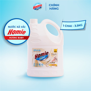 Nước xả vải HOMIE EXPERT Hương Baby 3.5kg