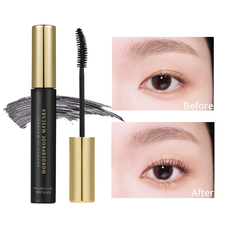 Mascara chải mi không lem không trôi WONDERPROOF B.O.M Deep Black 8g