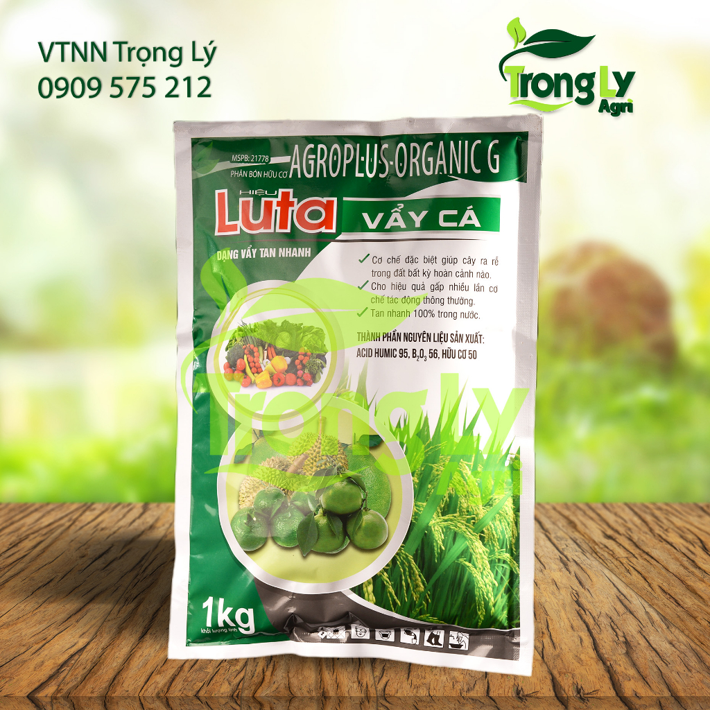 HUMIC 95 Vẩy Luta (Gói 1Kg) - Cơ chế đặt biệt giúp cây ra rễ trong bất ...