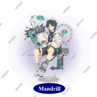 sẵn Mô hình Genshin Impact | Mô hình standee ver dạo chơi Công viên Wendy Skirmisher Maplebara Mandrill Hirazo