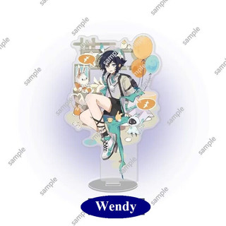 sẵn Mô hình Genshin Impact | Mô hình standee ver dạo chơi Công viên Wendy Skirmisher Maplebara Mandrill Hirazo