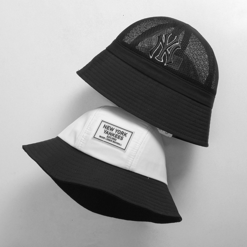 Mũ Nón bucket cao cấp, nón bucket Classic trắng vành tròn cụp nhung form unisex