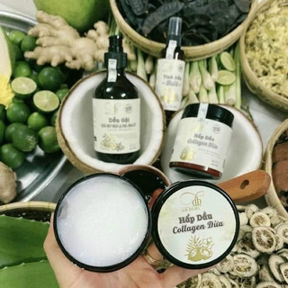 (Combo 3 Chai) Dầu Gội và Dầu Xả, Xịt Bồ Kết Hà Thủ Ô, Dừa Dr DIHI Hỗ Trợ Mọc Tóc Giảm Rụng Tóc Giúp Tóc Nhanh Dài