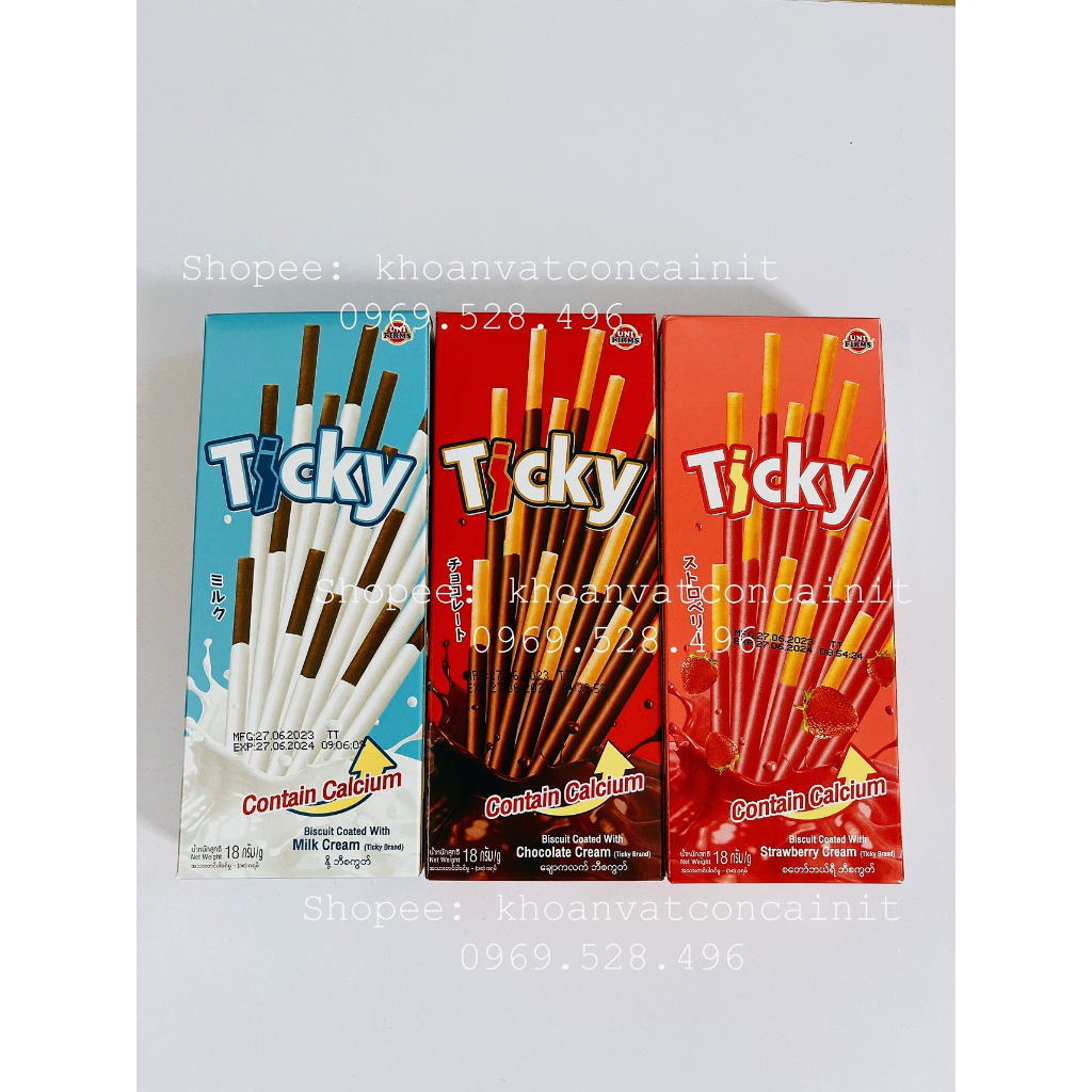 Bánh que Ticky Thái Lan 20g | Shopee Việt Nam
