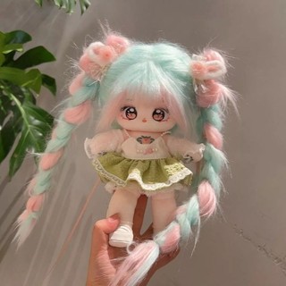 [ORD] Doll không thuộc tính tóc tơ 25cm có tai và đuôi - Búp bê không thuộc tính chân dài 25cm