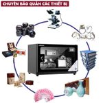 Tủ chống ẩm máy ảnh 20 lít Andbon AB-21C, hộp hút chống ẩm đựng máy ảnh 20l đồng hồ LED giá rẻ tiết kiệm điện — ảnh 3