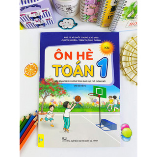 Sách - Bộ 2 cuốn Ôn Hè Toán + Tiếng Việt 1 Kết Nối - ndbooks