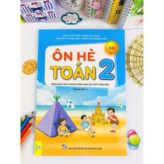 Sách - Bộ 2 cuốn Ôn Hè Toán + Tiếng Việt 2 Kết Nối - ndbooks