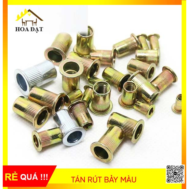 Đai Ốc Rút – Tán Rút 6mm – Dùng Cho Bulong M3 - Bịch 100 Con – Bịch 200 ...