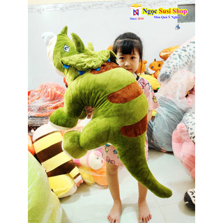 THÚ BÔNG CON KHỦNG LONG 3 SỪNG RẤT MỀM MỊN ĐẸP NHƯ ẢNH SIZE LỚN 1M1 - MUA CHỌN MÀU NHA