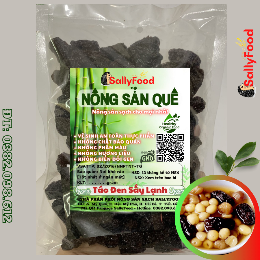 Táo Đỏ Không Hạt Hữu Cơ SallyFood 1kg Táo Tàu Đen Organic Táo Cắt Thái ...