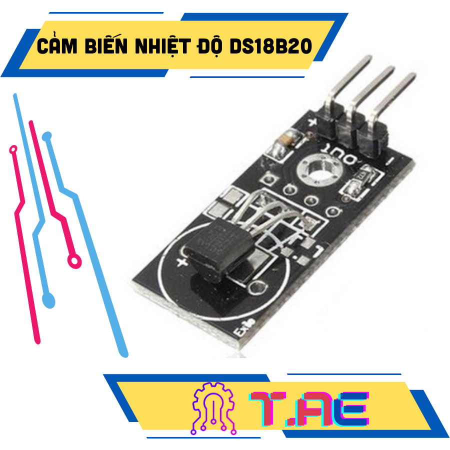MODULE CẢM BIẾN NHIỆT ĐỘ DS18B20 | Shopee Việt Nam