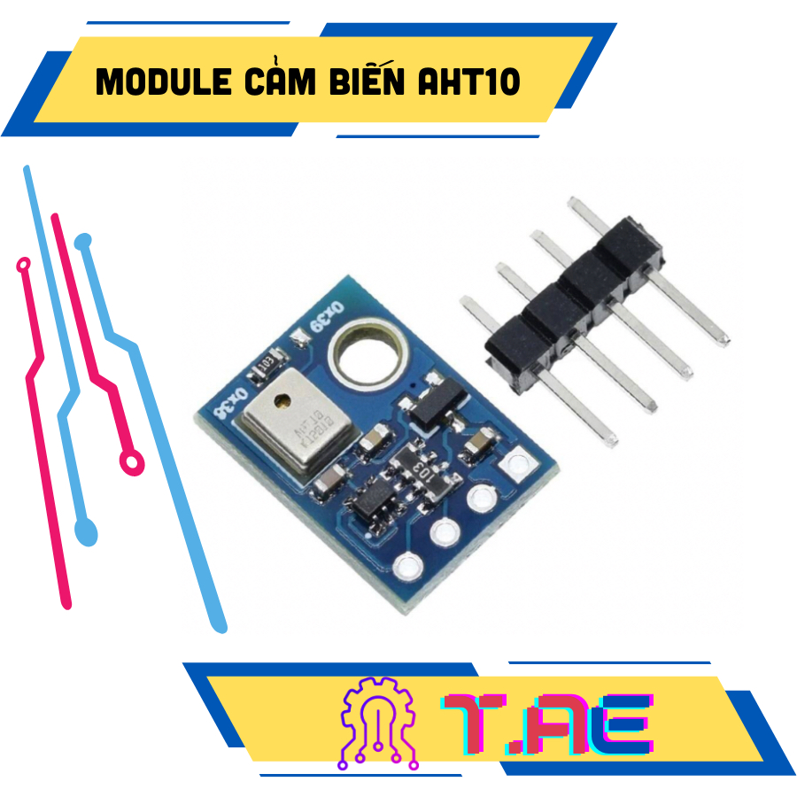 MODULE CẢM BIẾN NHIỆT ĐỘ VÀ ĐỘ ẨM AHT10 | Shopee Việt Nam
