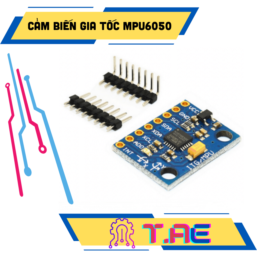 MODULE CẢM BIẾN GIA TỐC GÓC 6 TRỤC MPU6050 | Shopee Việt Nam