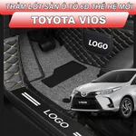 Thảm lót sàn xe tràn viền Toyota Vios (NHẮN THÔNG TIN XE) bảo vệ bậc cửa xe, không có mùi, dễ vệ sinh — ảnh 1