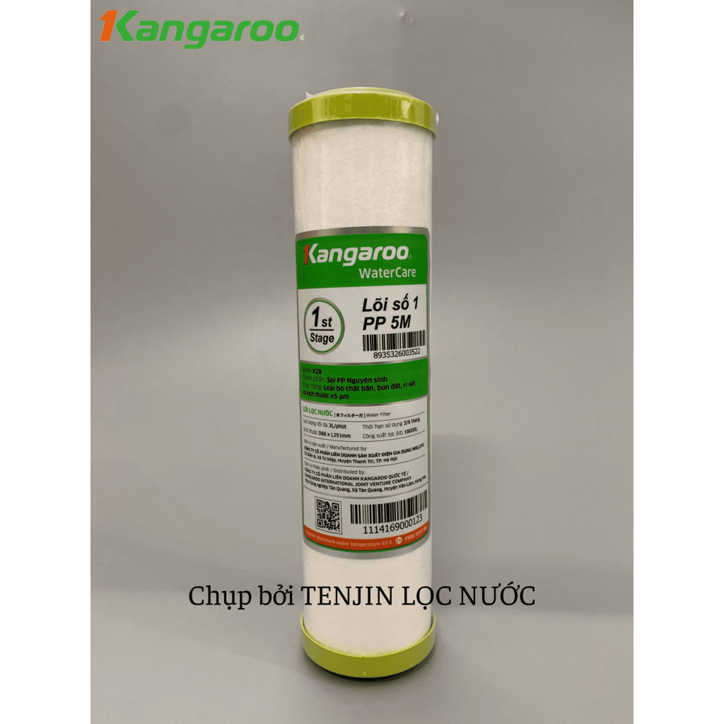 [Mã INBAU15 giảm 15K đơn 99K] Combo 3 Lõi Số 1 Extra (KHÔNG PHẢI COMBO 123) PP 5 Micron Kangaroo Chính Hãng