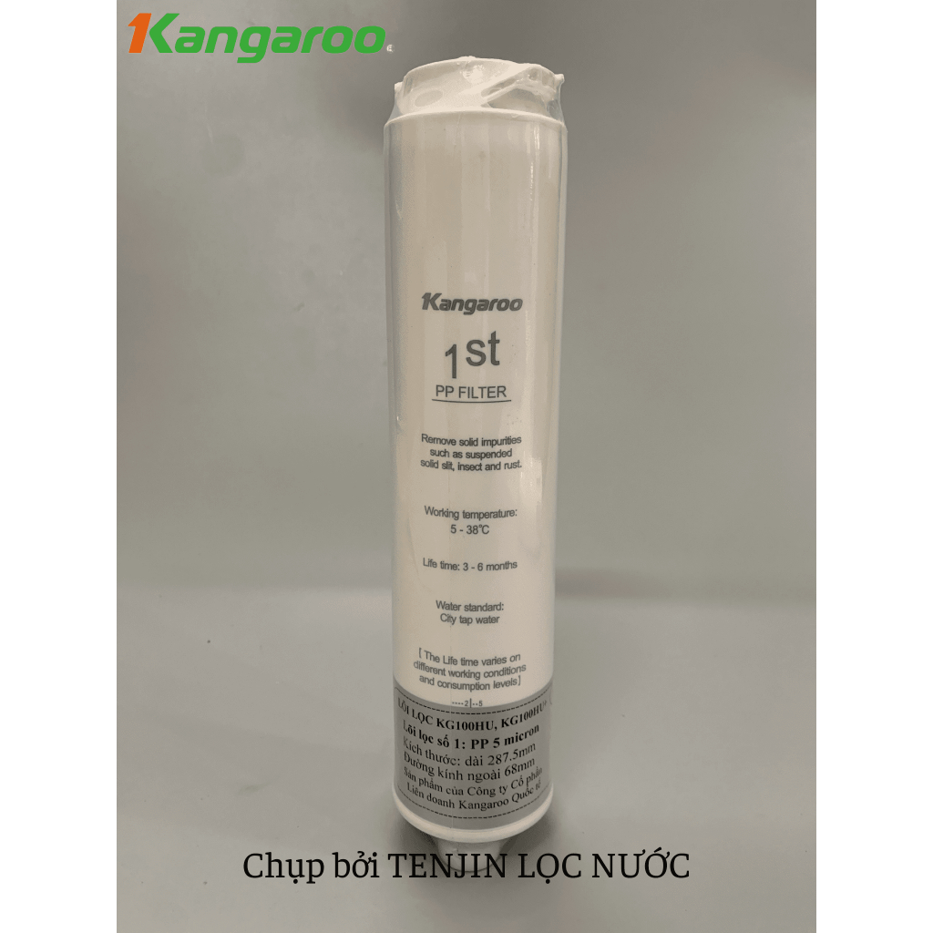 Combo 3 Lõi Lọc Thô 123 HU Kangaroo Dành Cho Model Máy KG100HU, KG100HU+, KG100MED, KG100EED, KG-Y1MED