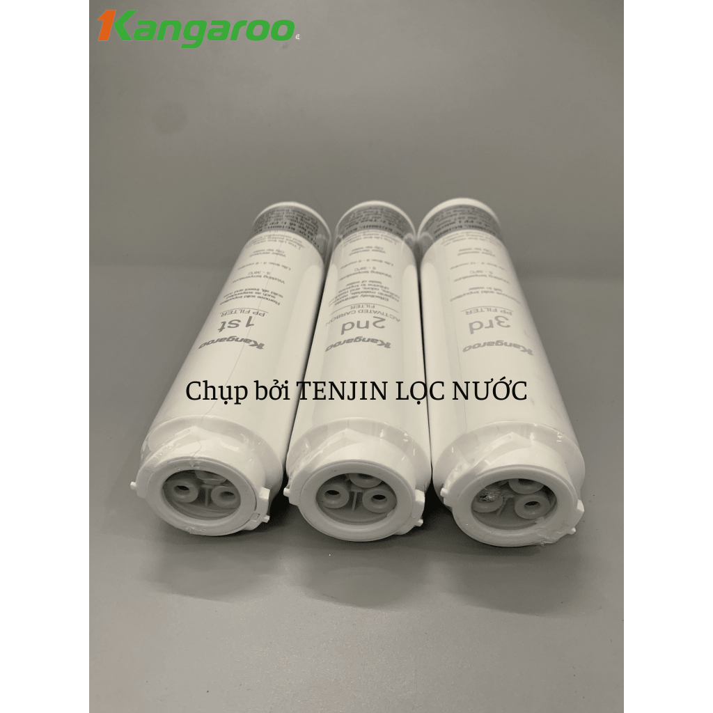 Combo 3 Lõi Lọc Thô 123 HU Kangaroo Dành Cho Model Máy KG100HU, KG100HU+, KG100MED, KG100EED, KG-Y1MED