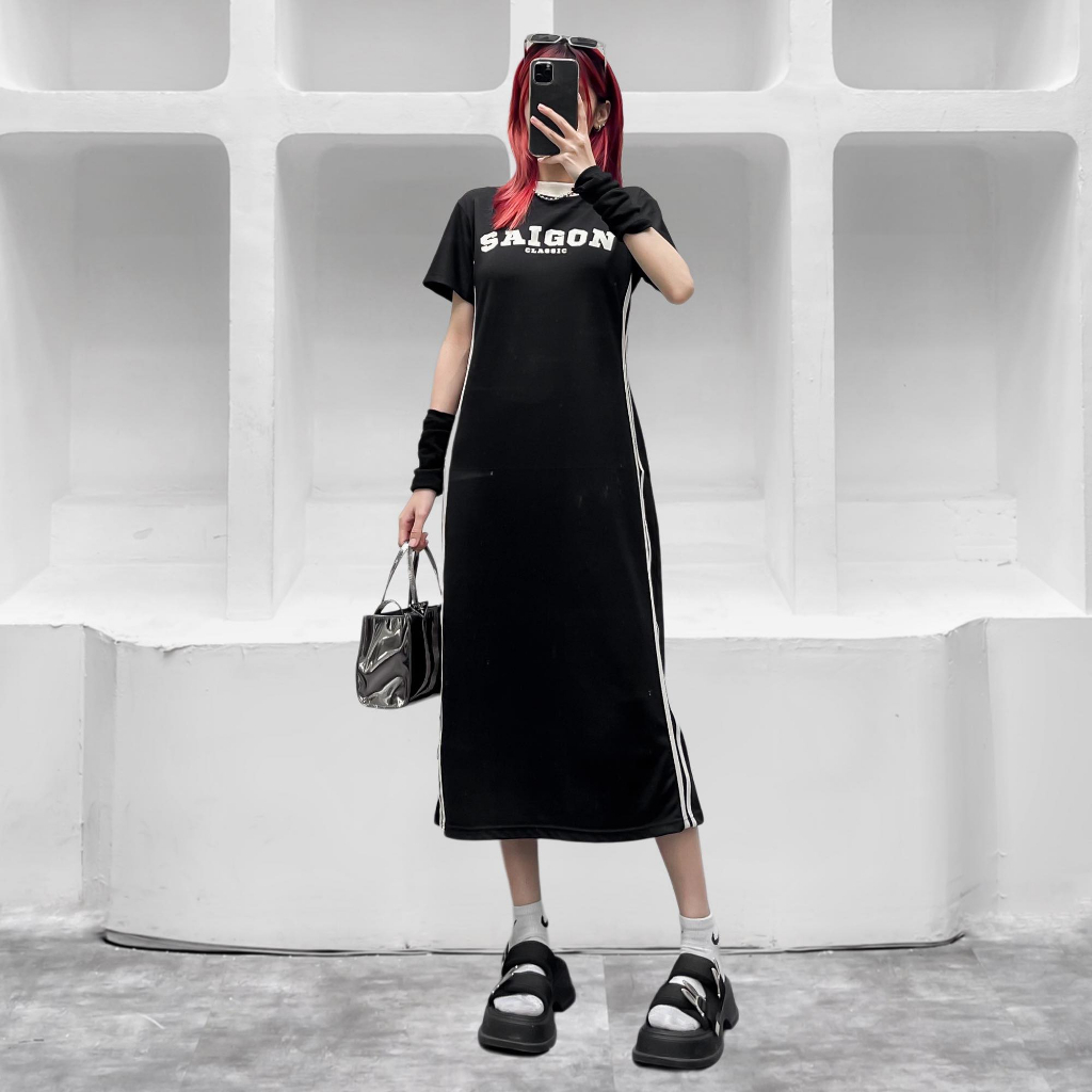 [ Outlet Thanh lí Season cũ ] ĐẦM DÀI FFCLUB MIX  2