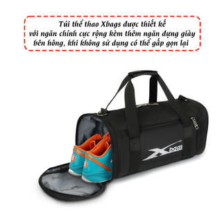 Túi thể thao XBAGS XB 6001 hàng cao cấp chống nước túi đựng đồ tập gym (Có ngăn đựng giày riêng)